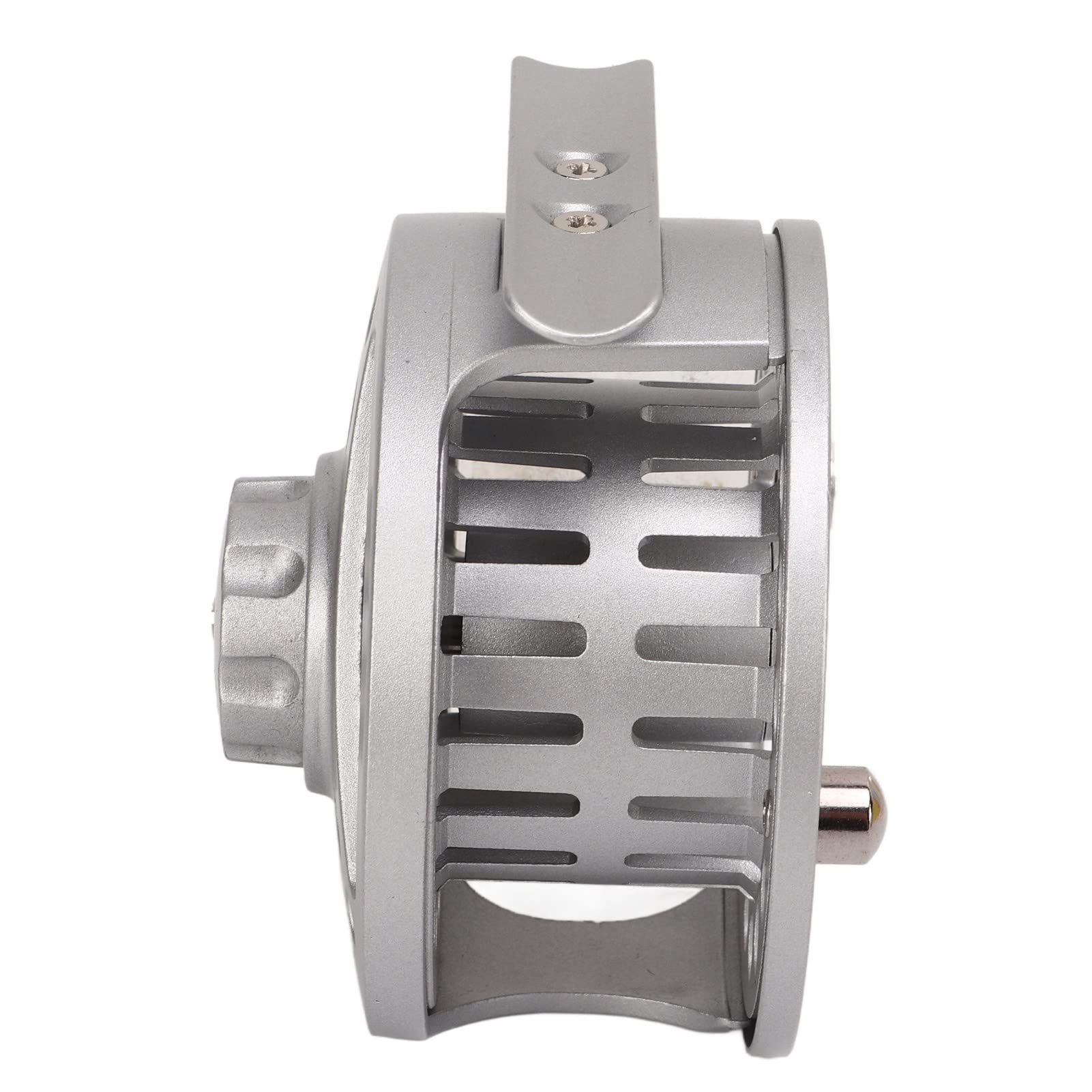 Moulinet Pêche à La Mouche Métal - Moulage Monobloc, 3 Roulements, Frein Central Réglable