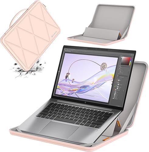 Miniatura 30 de Smatree MS35 Funda protectora dura EVA con soporte Compatible con HP Elite x360 830 de 13.3 pulgadas, para HP Envy X360 13, para EliteBook 830/835