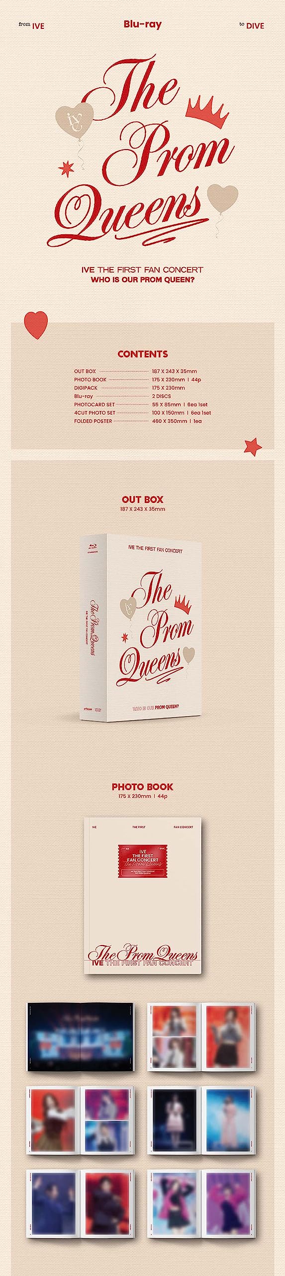 Amazon.co.jp: [POB] IVE - [Prom Queens] THE FIRST FAN CONCERT DVD