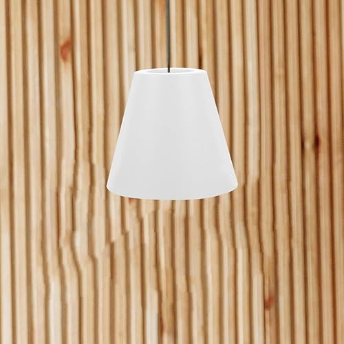 Miniatura 8 de Luxshiny Pantalla colgante de hierro para lámparas de escritorio, cubierta de araña de estilo retro para decoración de bares y restaurantes, diseño