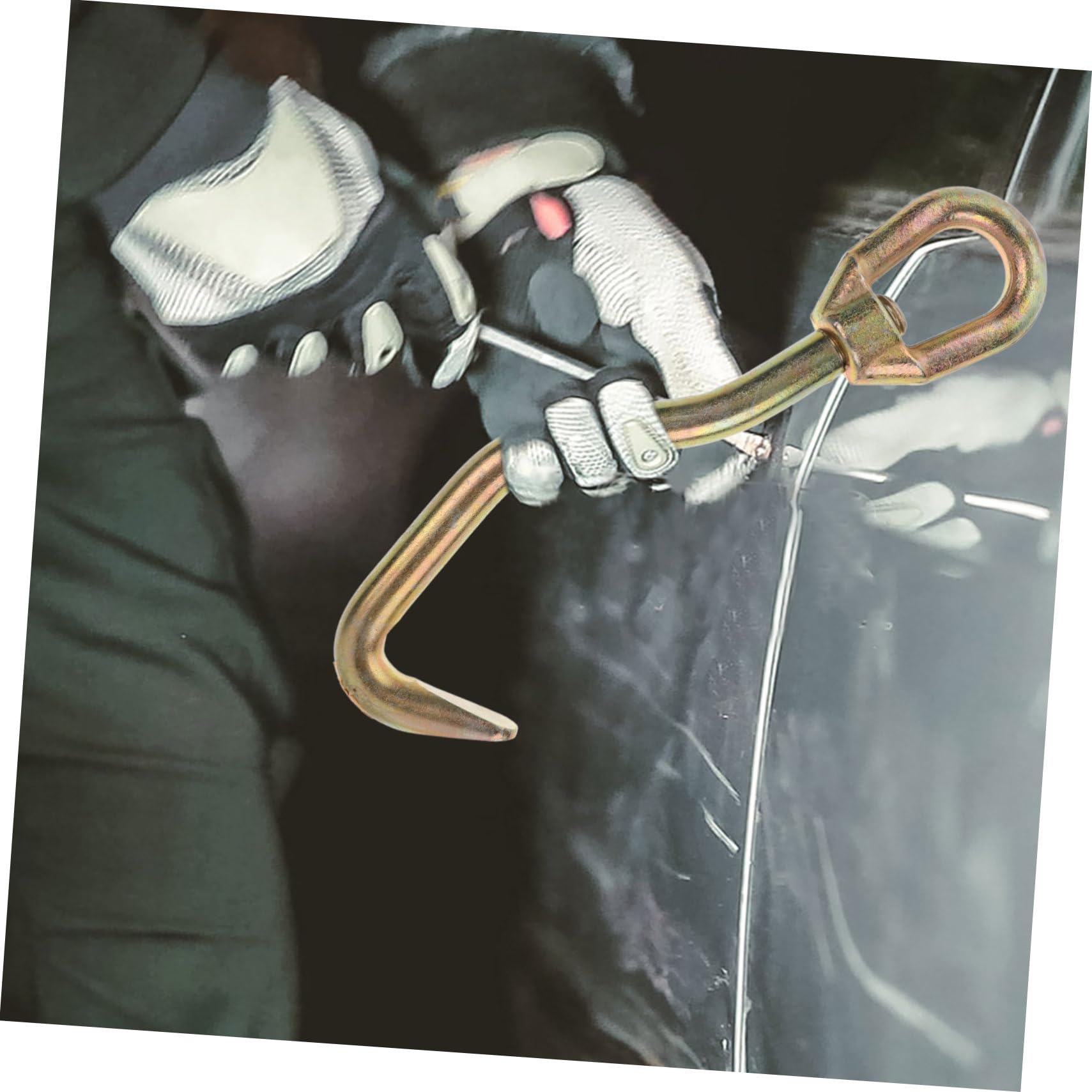 VALICLUD Extracteur de Bosses en Acier Or pour Tôlerie Automobile, Outil Léger et Maniable Pince Serpentine pour Calibrage Précis de Carrosserie