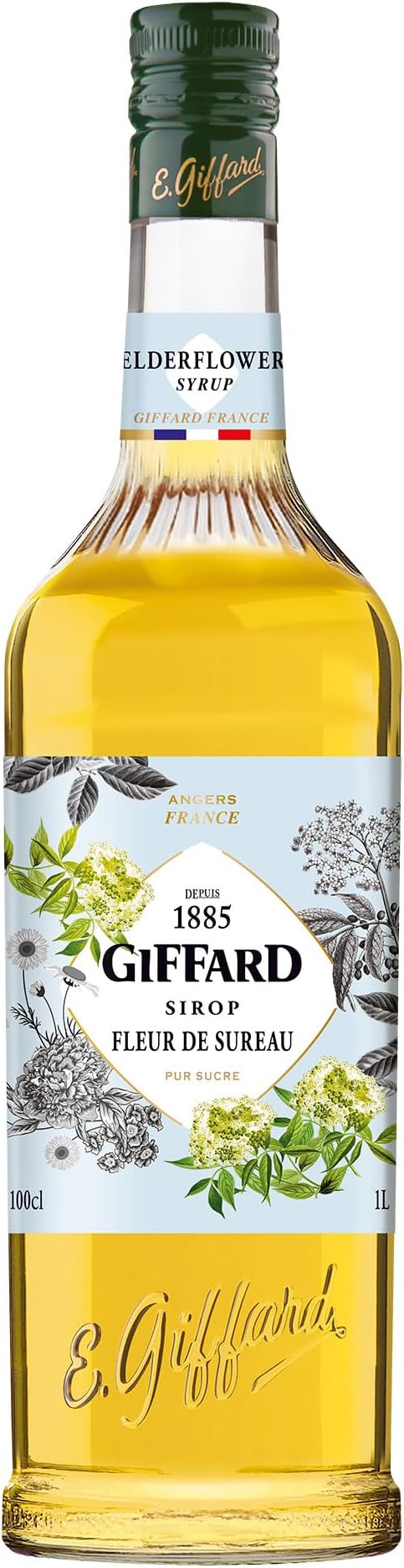 (Elderflower Syrup 1 Litre)