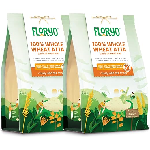 Floryo Whole Wheat Atta 5kg