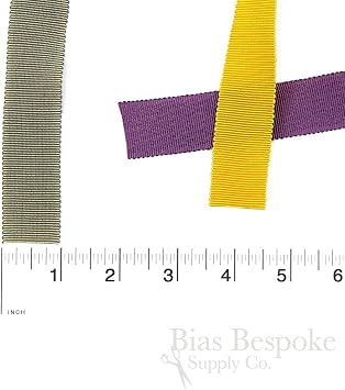 3 Yards of Vera 1'' Cotton & Viscose Petersham Grosgrain Ribbon, Cotton Candy Pink, Made in Italy