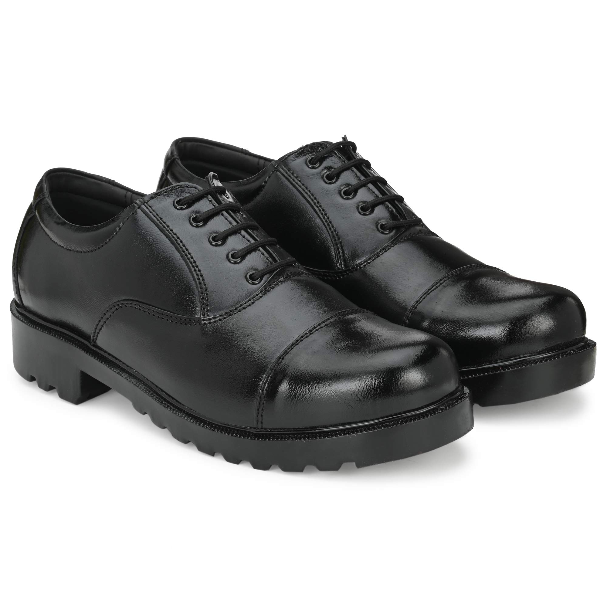 SHOE DAY Genuine Leather Police Shoes for Men Shoes for MENOX4002 Black (B08NYRFQ2V) Amazon Price History, Amazon Price Tracker