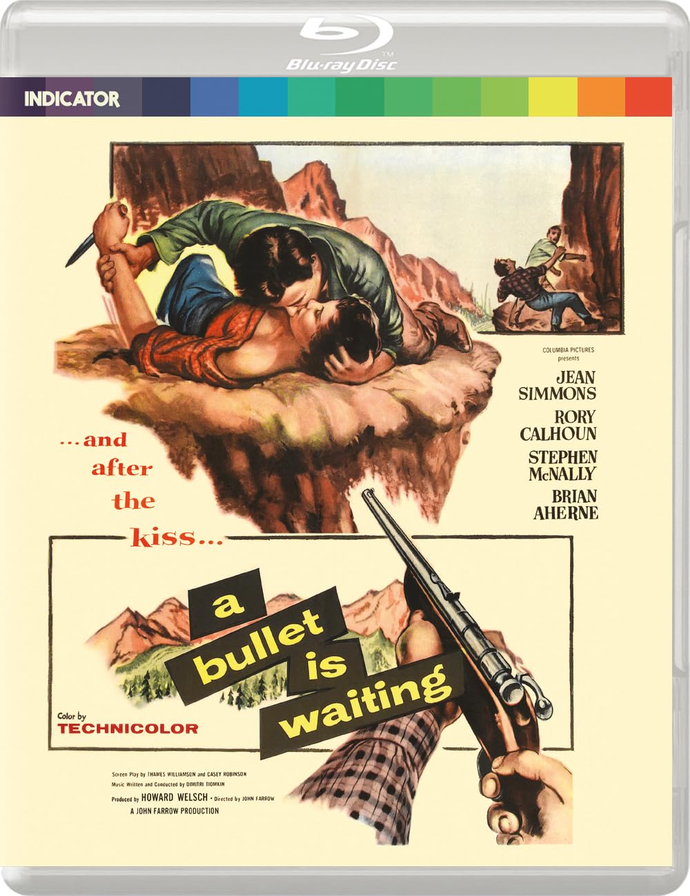 A Bullet Is Waiting (1954)Jean Simmons  Blu-ray In Excellent Condition Free P&P
