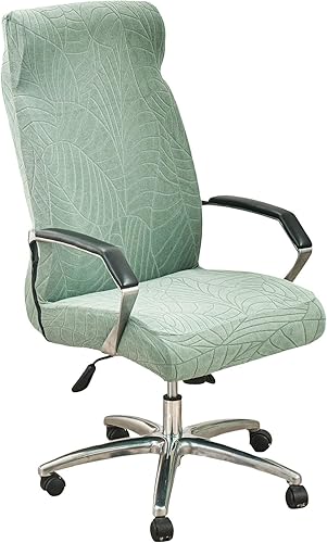 KRFOONN Fundas elásticas para silla de computadora, fundas protectoras extraíbles y lavables, con cremallera para reposabrazos, silla giratoria disponible en Yaxa Colombia