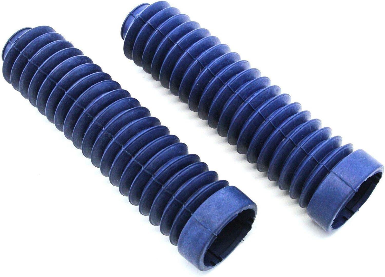 Front Fork Shock Boots for 1983-1986 Honda ATC 250R 350X, Forks rubber boot covers Blue New Set of 2