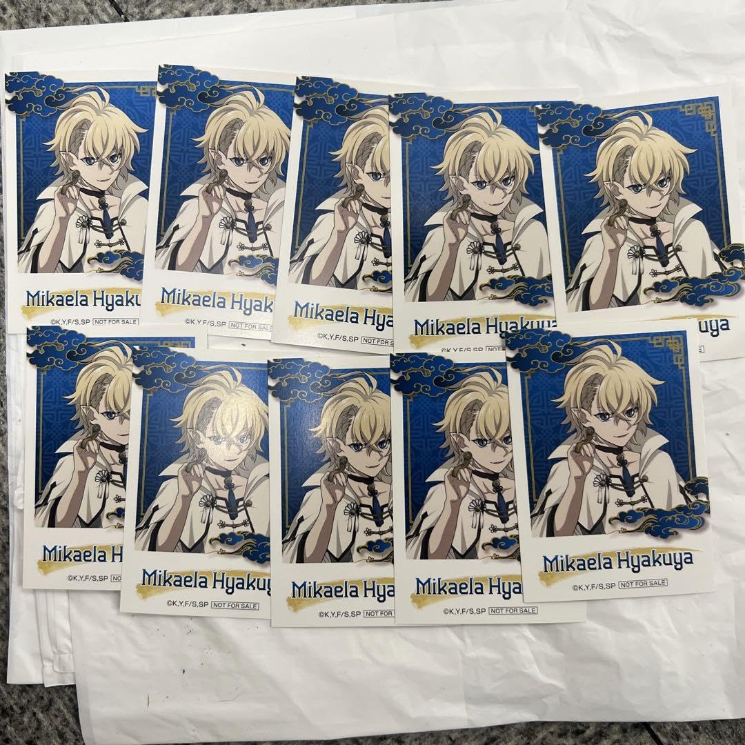終わりのセラフ 百夜ミカエラ 特典カード Amazon.co.jp: 終わりのセラフ ミカエラ 白夜ミカエラ 特典 カード10