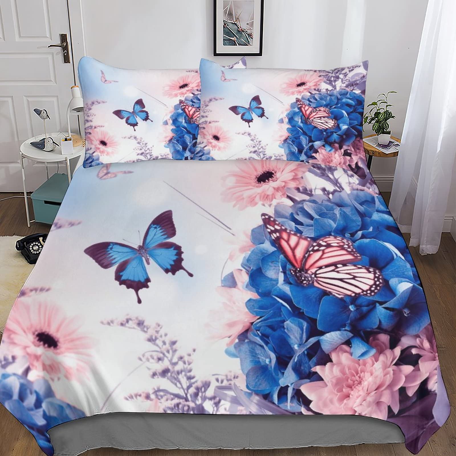 Housse de couette fermeture éclair finis les draps qui glissent avec la parure 3D