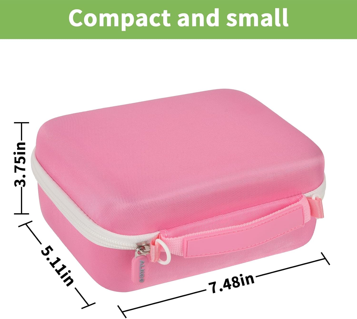 ALKOO Case Compatible with Dylanto Kids Camera Instant Print, 1080P Kids Instant Digital Video Cameras Holder, Portable Toy Storage for SD Card, Photo Paper, Lanyard and USB Type-C Cable (Box Only)