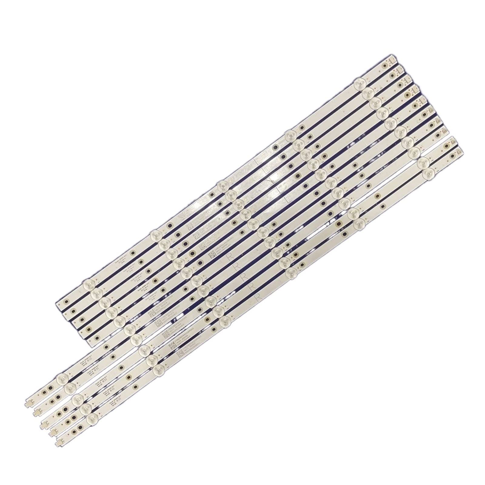 16 Bandes LED Pour TV Philips/Sony – Compatible 65PUS6121, 65PUF6061 Et Plus