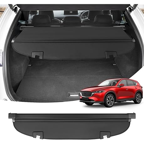Retractable, Gapless Powerty Cargo Cover for Mazda CX-5 2017-2024