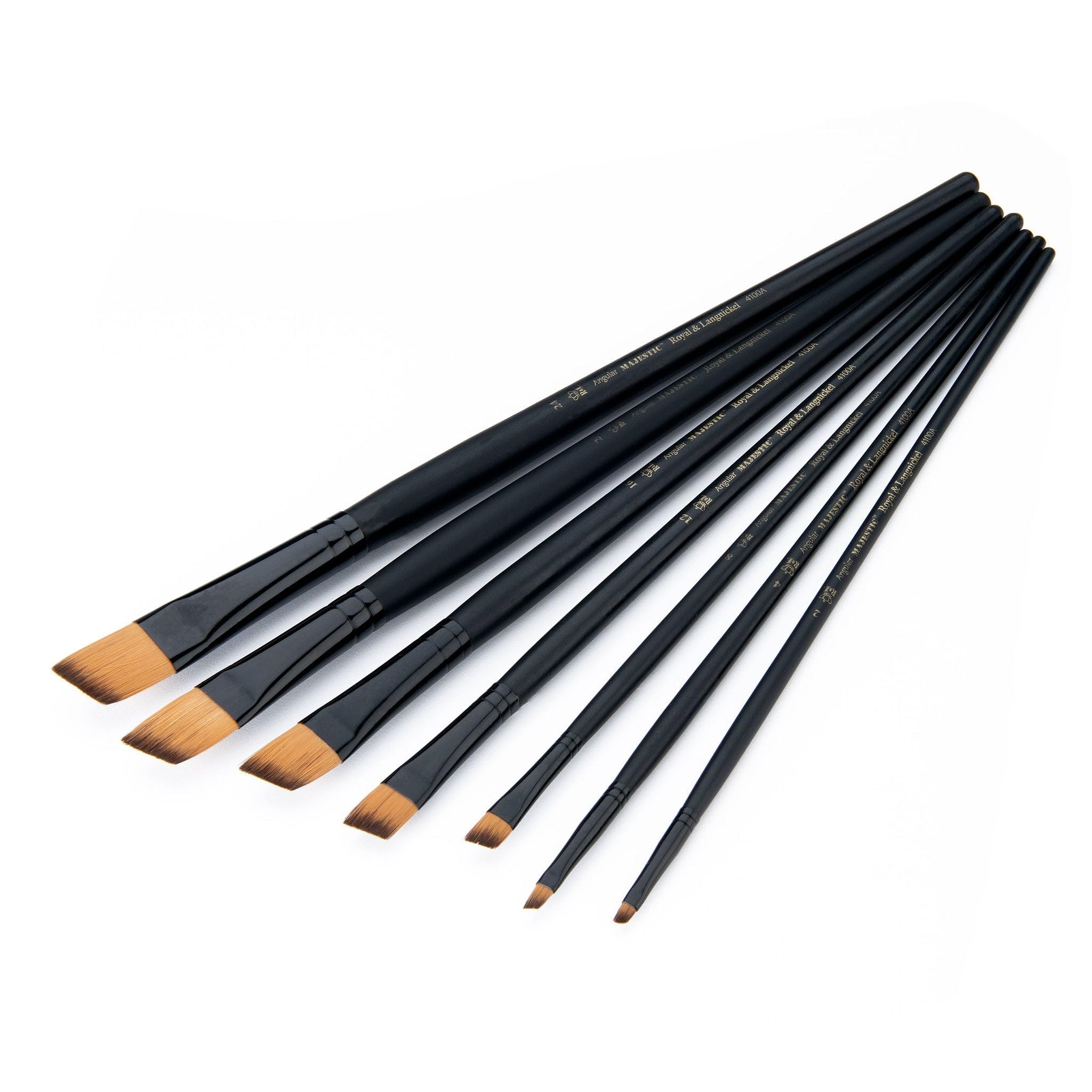 Royal And Langnickel - Set di pennelli Majestic con Manico Lungo