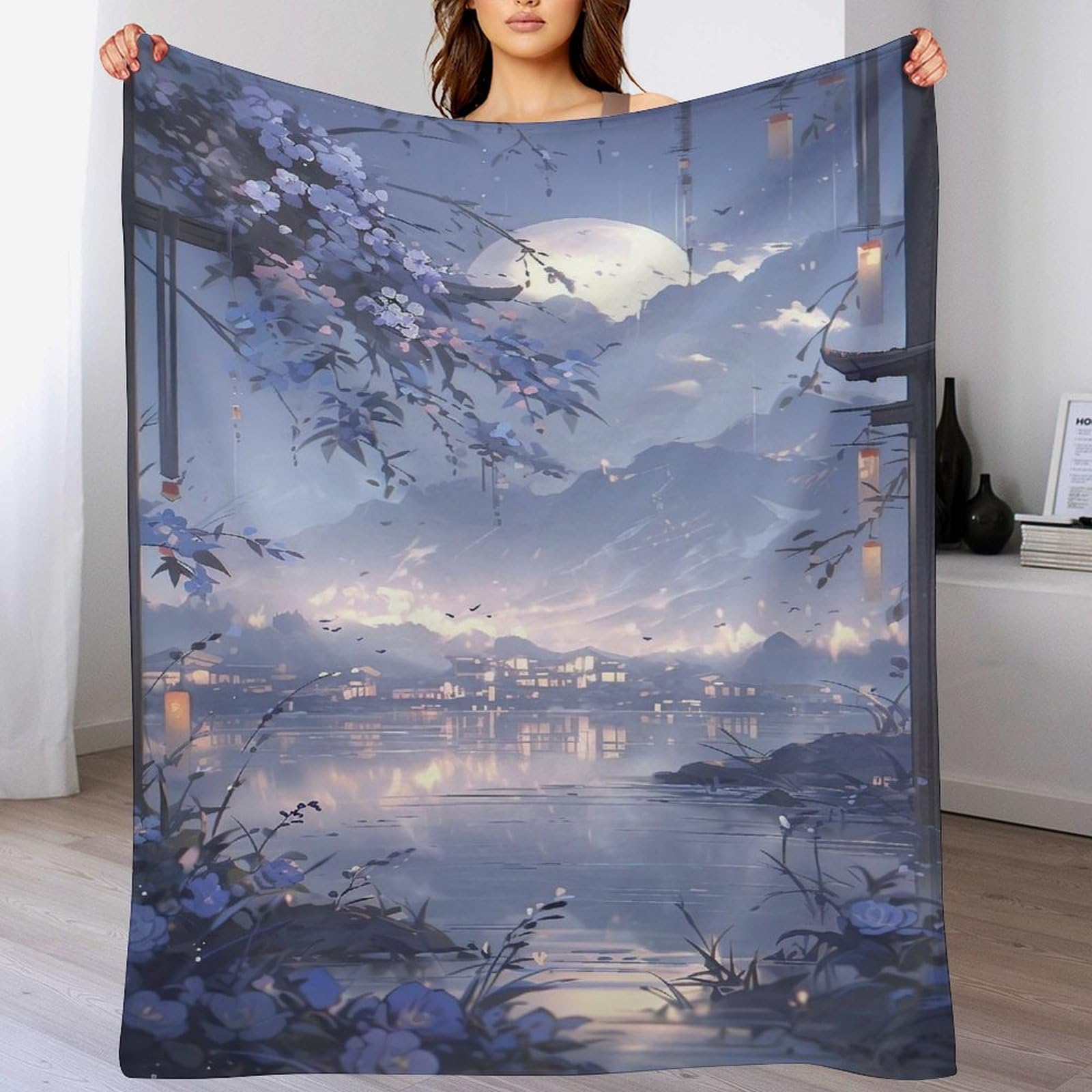 Couverture thermique flannel japonaise pour améliorer le sommeil profond