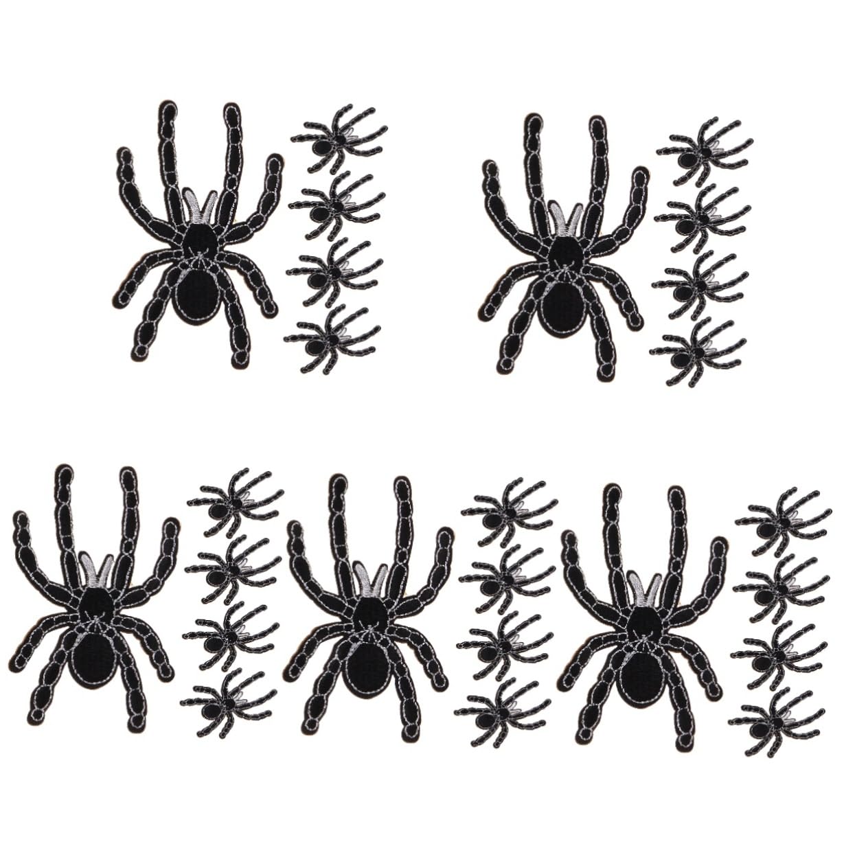 Lurrose 25pezzi Toppe Applique Cartoon Ricamate Per Abbigliamento e Accessori Per Decorazioni Riparazioni Jeans e