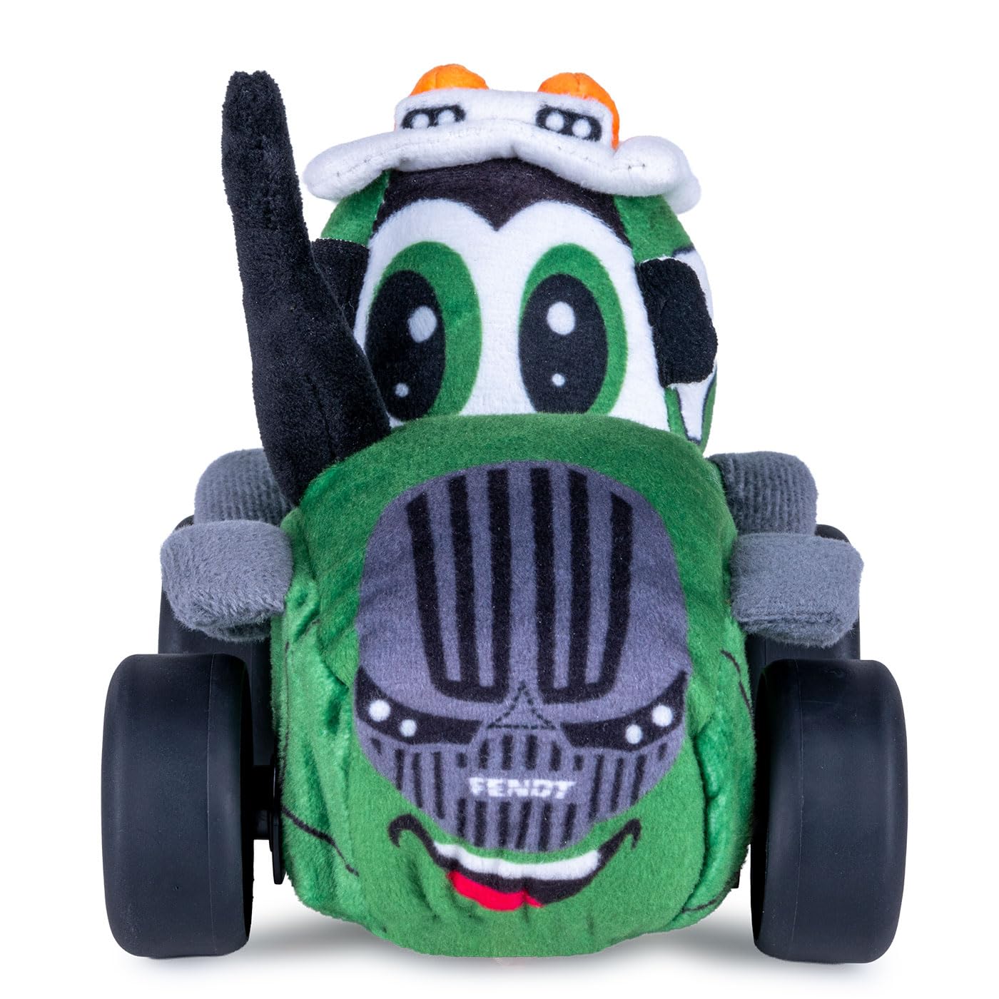 JAMARA 410200 Fendt RC pluszowy traktor 2,4 GHz z dźwiękiem, zdalnie sterowany, zabawka dla niemowląt, traktor toys plush od 24 miesięcy, pomysł na prezent dla dzieci, sterowanie obrotowe, zdejmowana