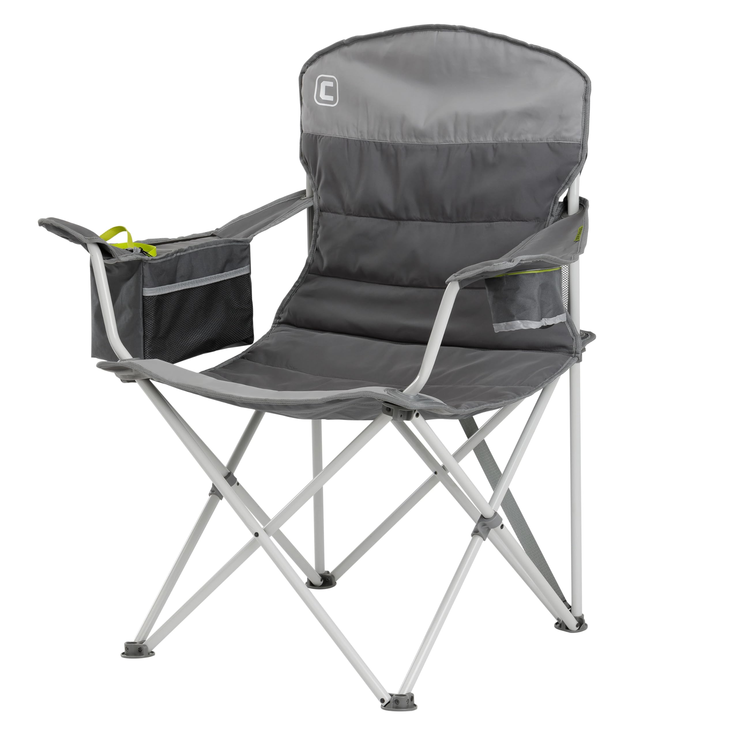 Amazon.com : CORE Padded Quad Chair with Built-in Cooler | Folding