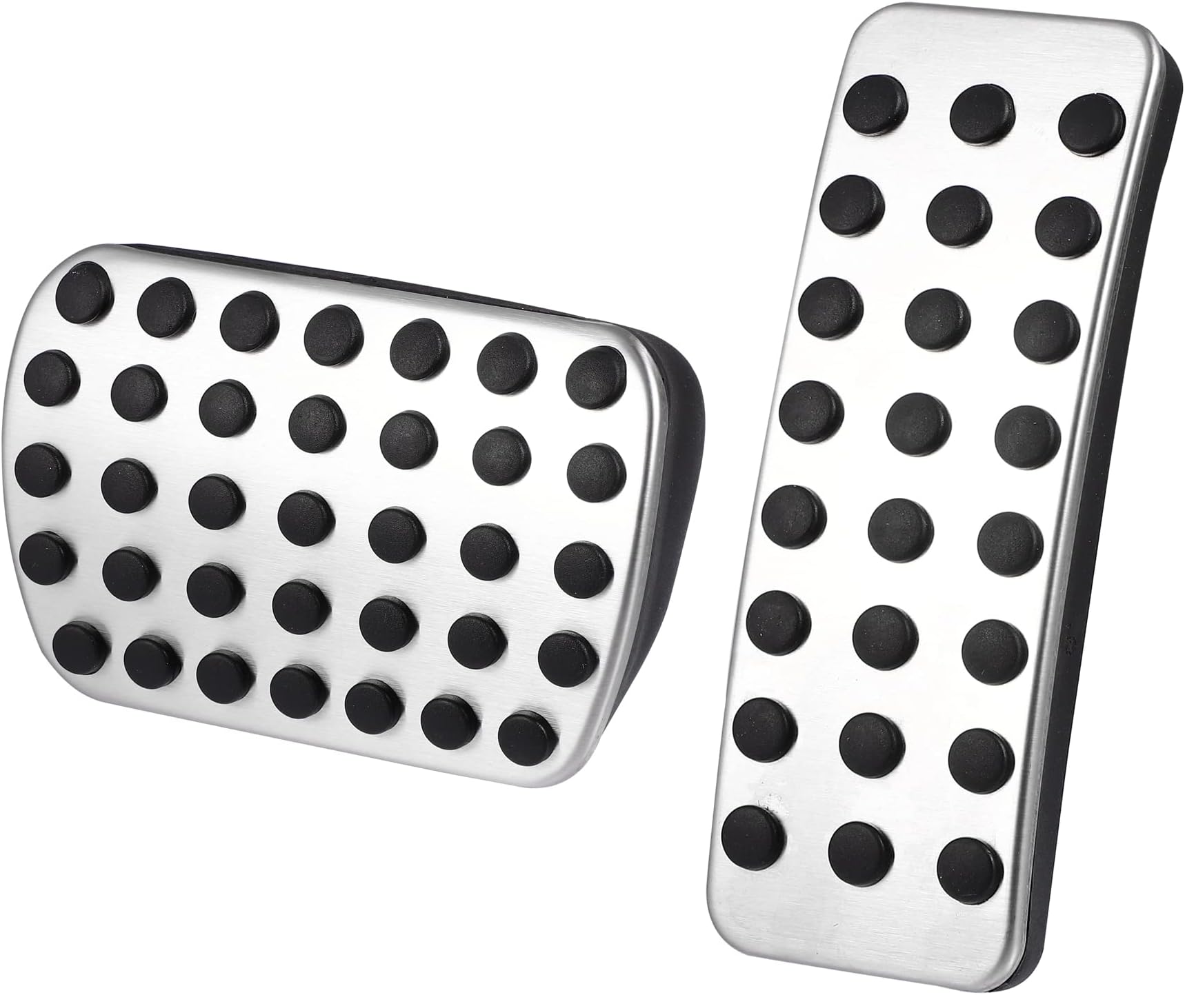 Tongze Gas & Brake Pedal Cover Brushed stainless steel