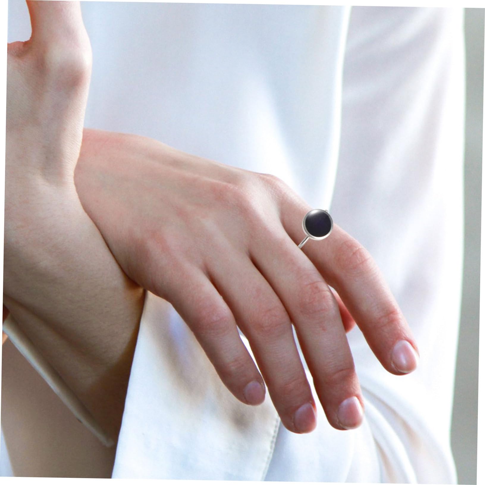 Operitacx 3 Series Anillo De Cambio De Color Para Mujeres Y Hombres Acero Inoxidable Ajustable Y Divertido Para Celebraciones Y 5 Piezas X 3
