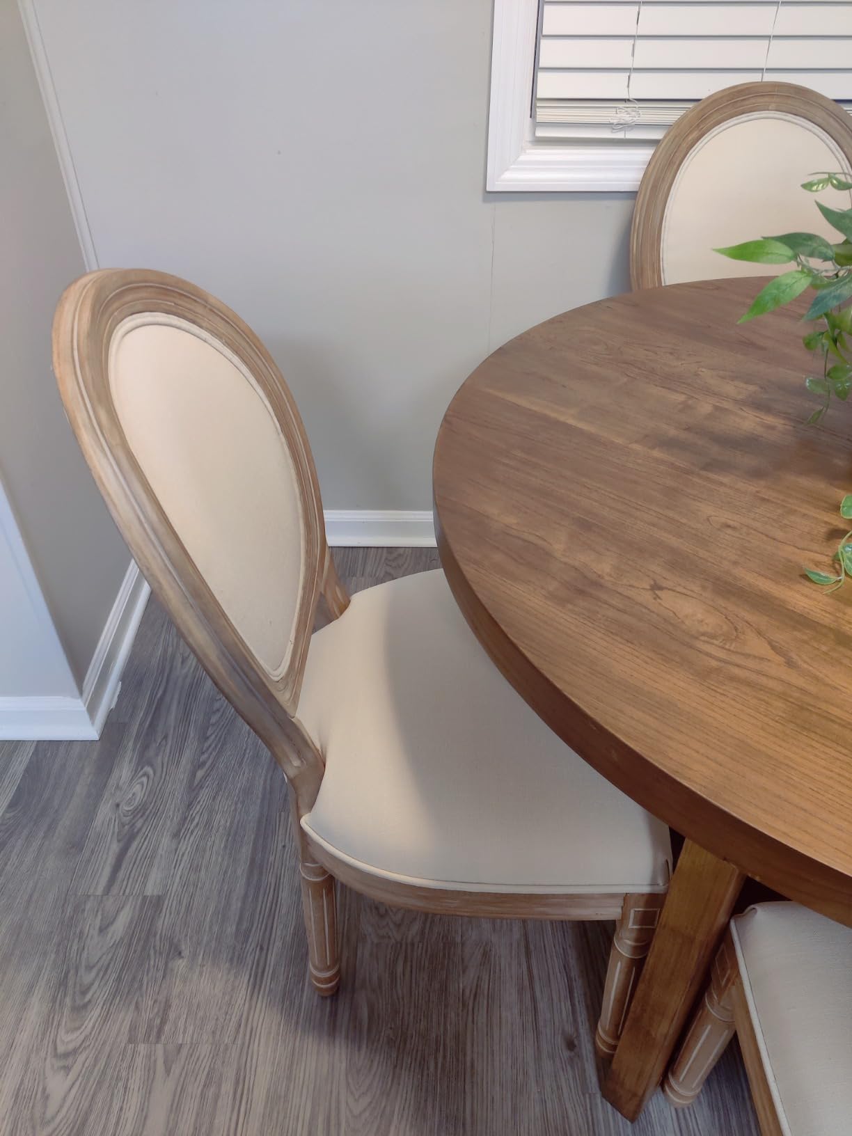 50/mo Finance Nrizc French Country Dining Chairs Set of 4, Farmhouse — free download
