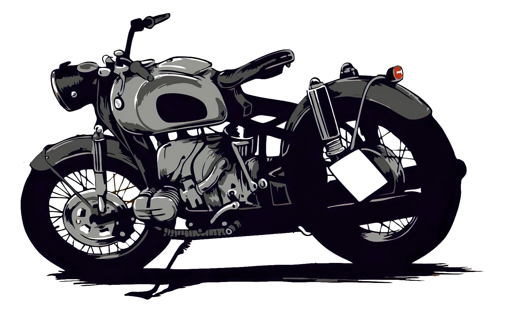 Decals Creation Pvc Royal Enfield Bike Wall Sticker For Living Room, Bedroom, Kids Room (Size - 50 Cm X 80 Cm) (B0BFFCH7Z4) Amazon Price History, Amazon Price Tracker