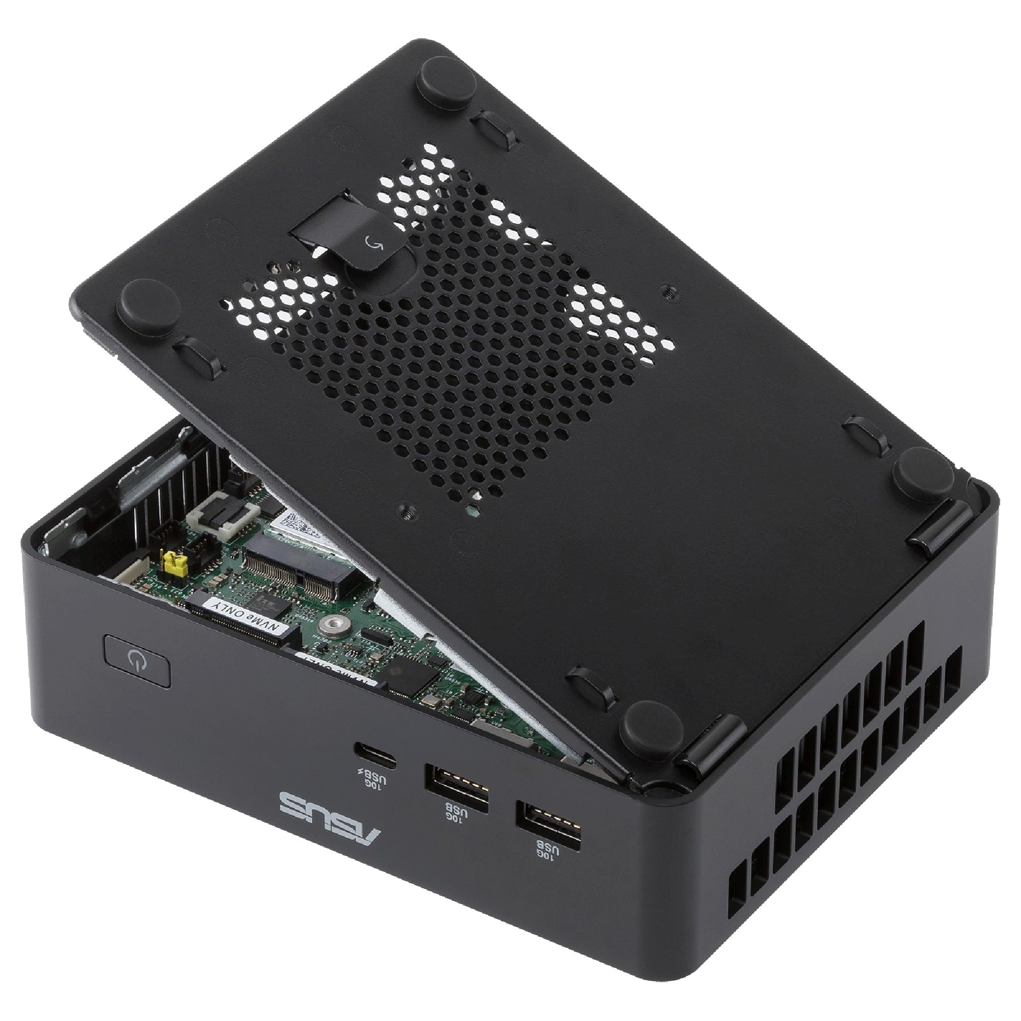 ASUS NUC 16 Pro - Ordenador de sobremesa | Procesador Intel Ultra 7 365H, sin memoria, sin almacenamiento, sin SO, compatible con OpenClaw