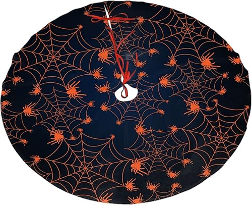 Miniatura 20 de Falda de árbol de Navidad de flamenco rosa de 30 pulgadas, decoración rústica, falda de árbol pequeño de Navidad, rojo y verde, divertida decoración