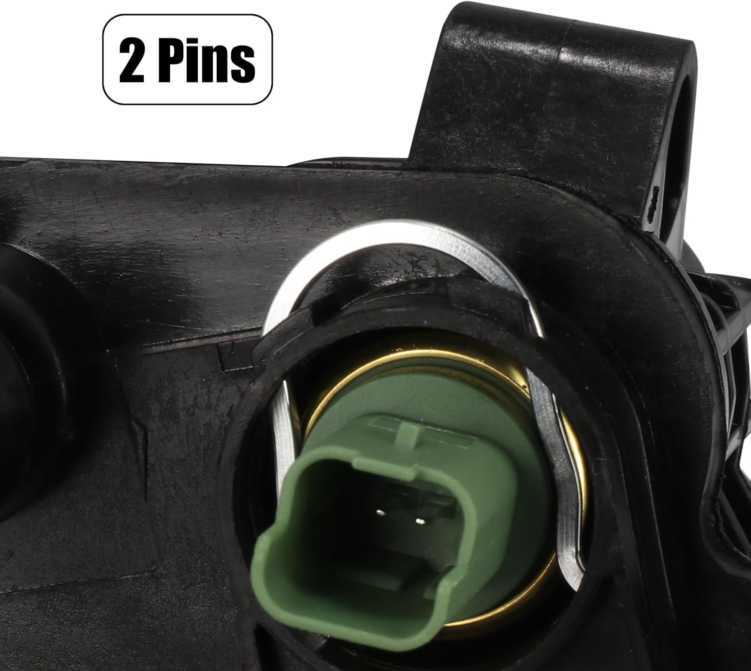 X AUTOHAUX Black Car Thermostat Housing Accessory for Peugeot 207 208 308 508 2008 3008 9684588980 1336AX