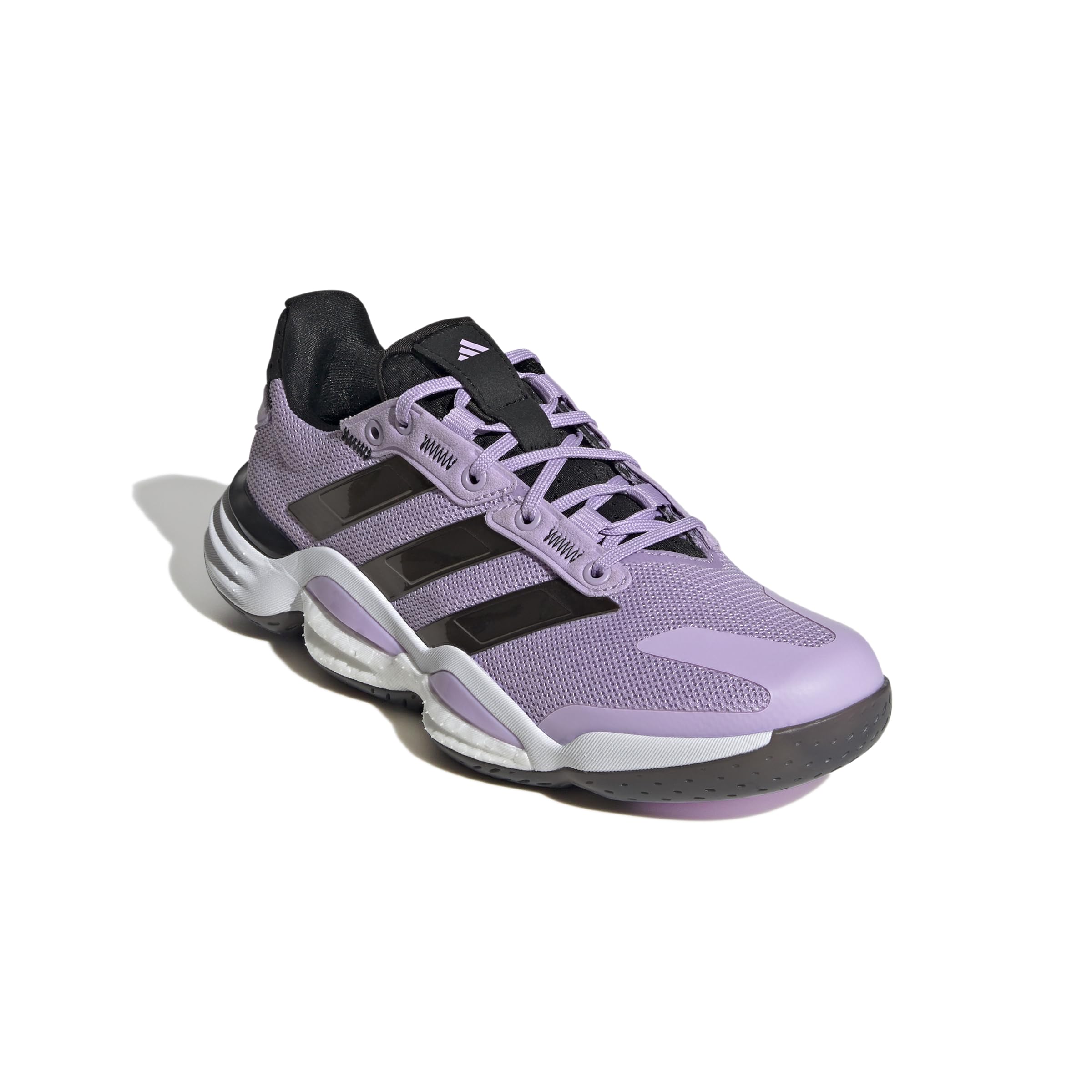 adidas Mujer Stabil 16 Indoor Shoes, Powder Plum/Core Black/Cloud White, 38 EU