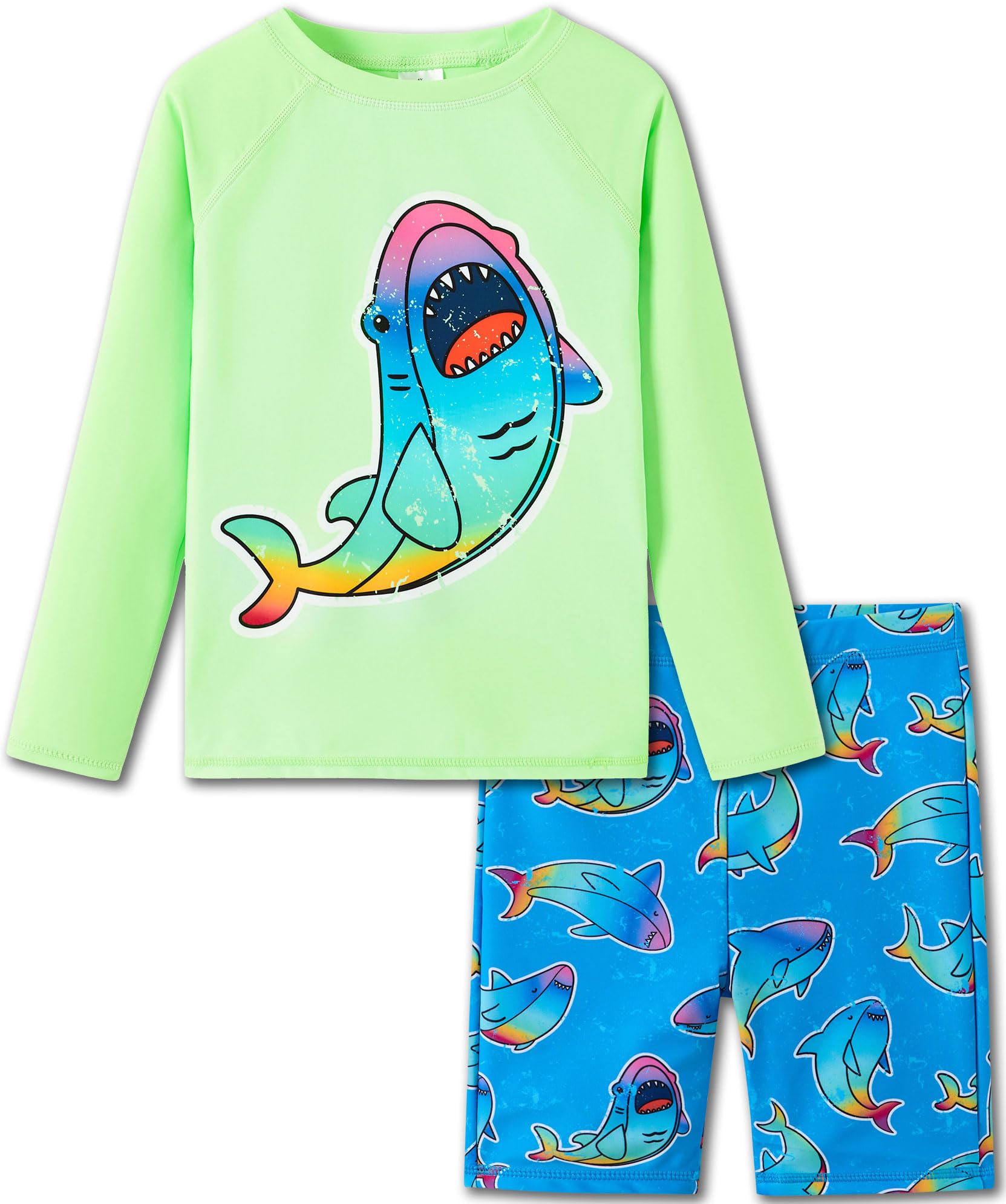 UMELOK Boys Rash Guard Sets Swimsuit