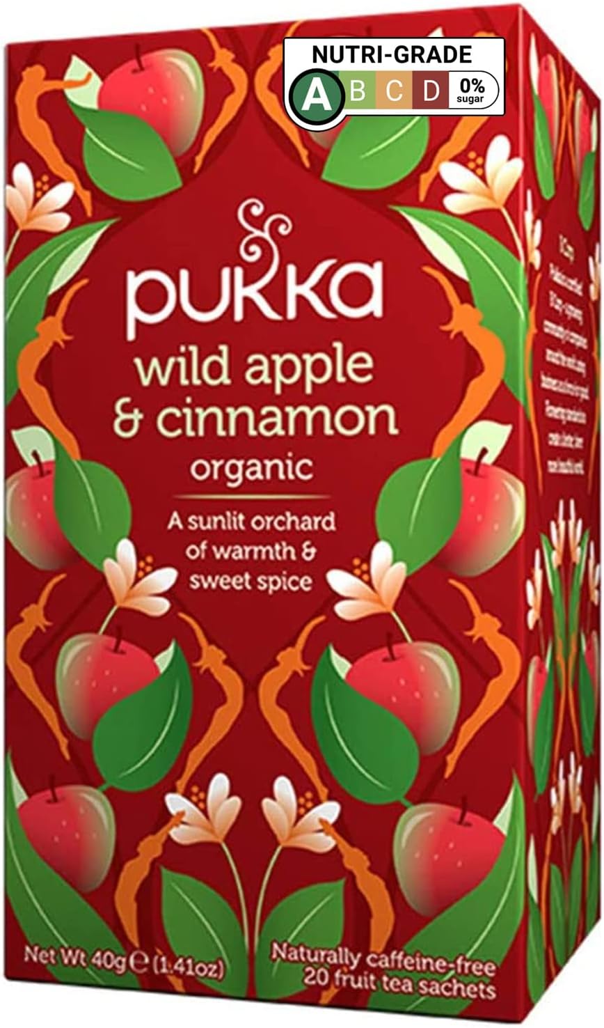 Pukka Tea Gift Set, Organic Herbal Tea, Great as Valentine