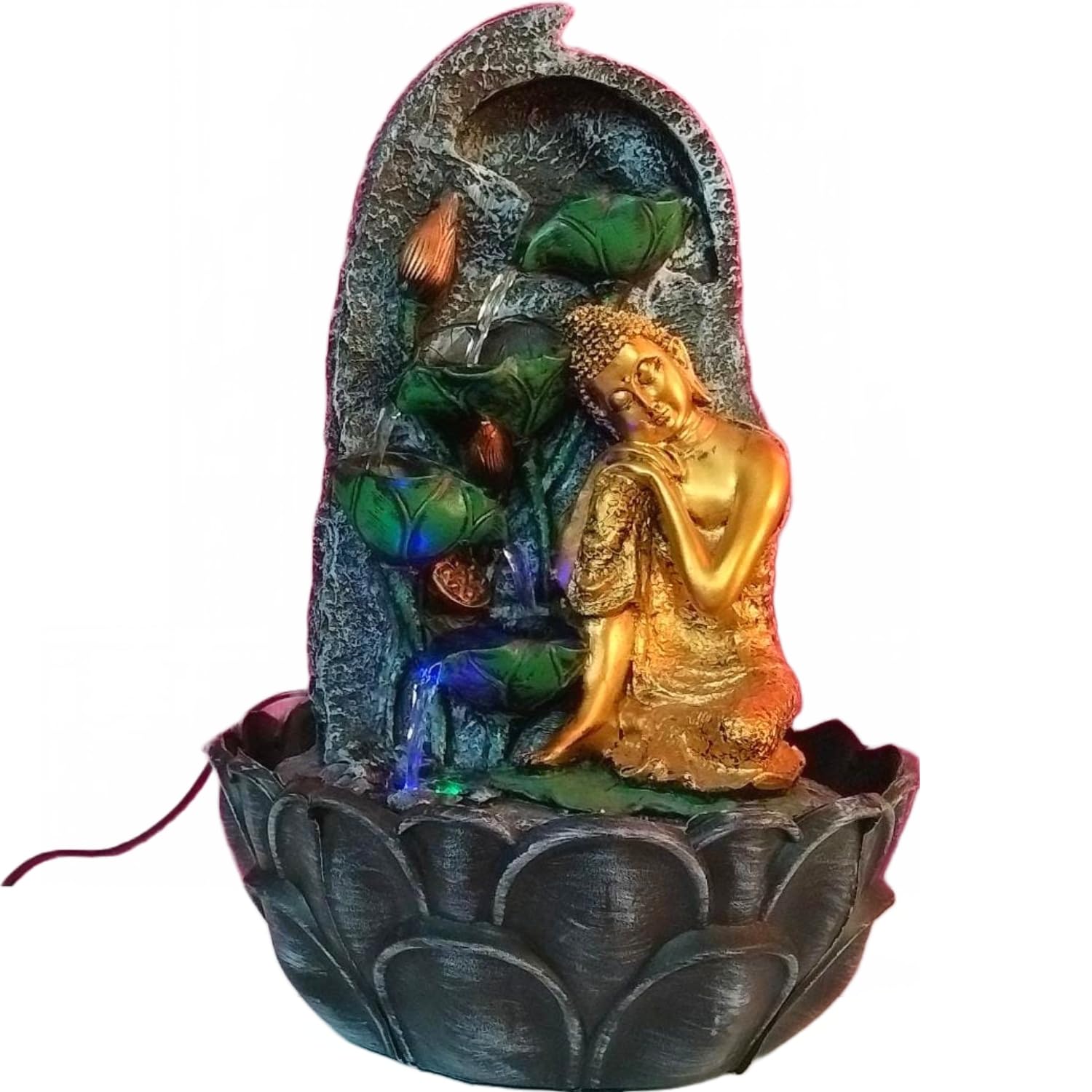 ALILA Buddha Fountain - Tranquil Home Decor -8