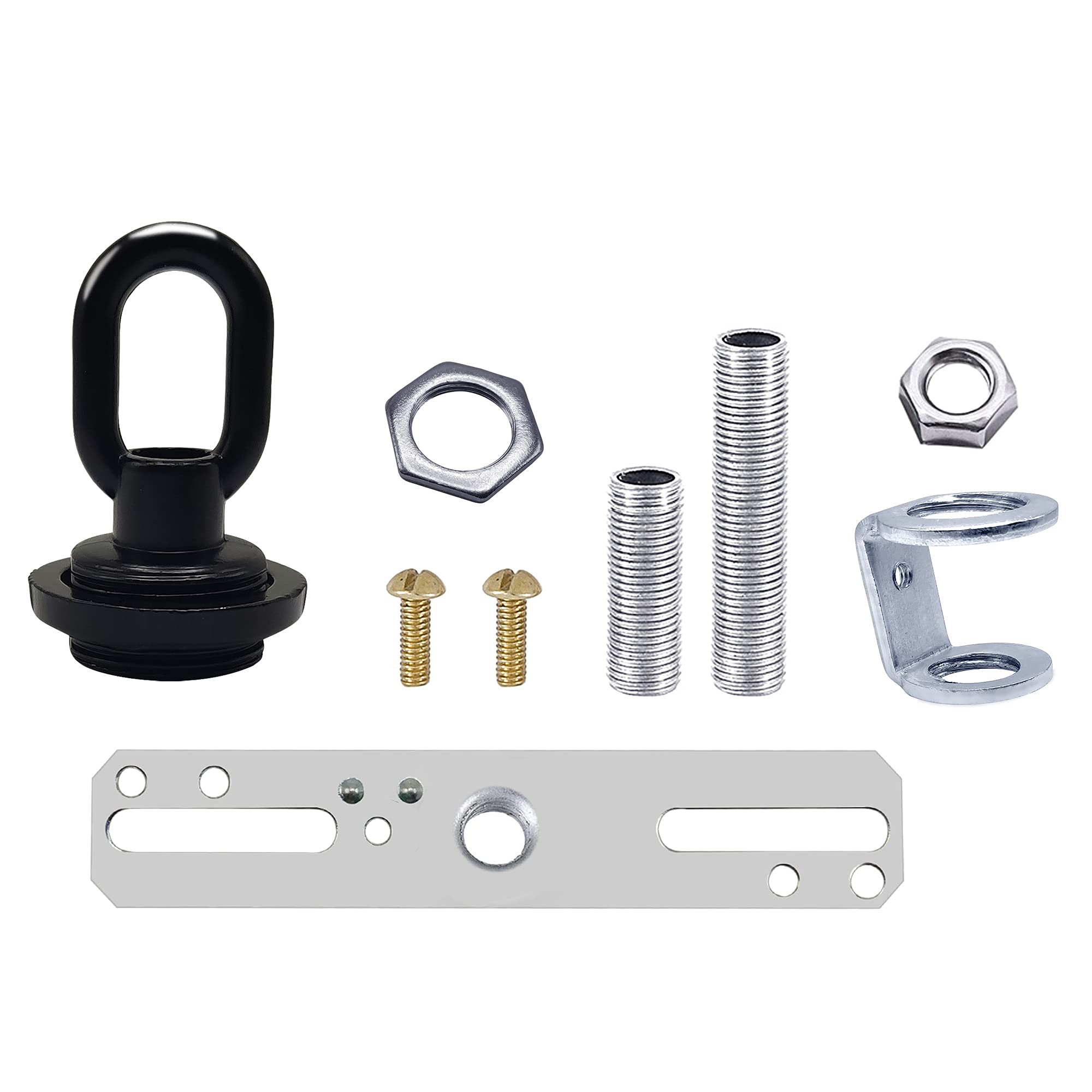 Buy ECUDIS Light Fixture Cross Bar Kit, Lamp Screw Collar Canopy