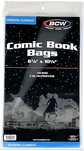 Miniatura 3 de BCW Bolsas de cómics actuales y tableros de respaldo - 100 unidades