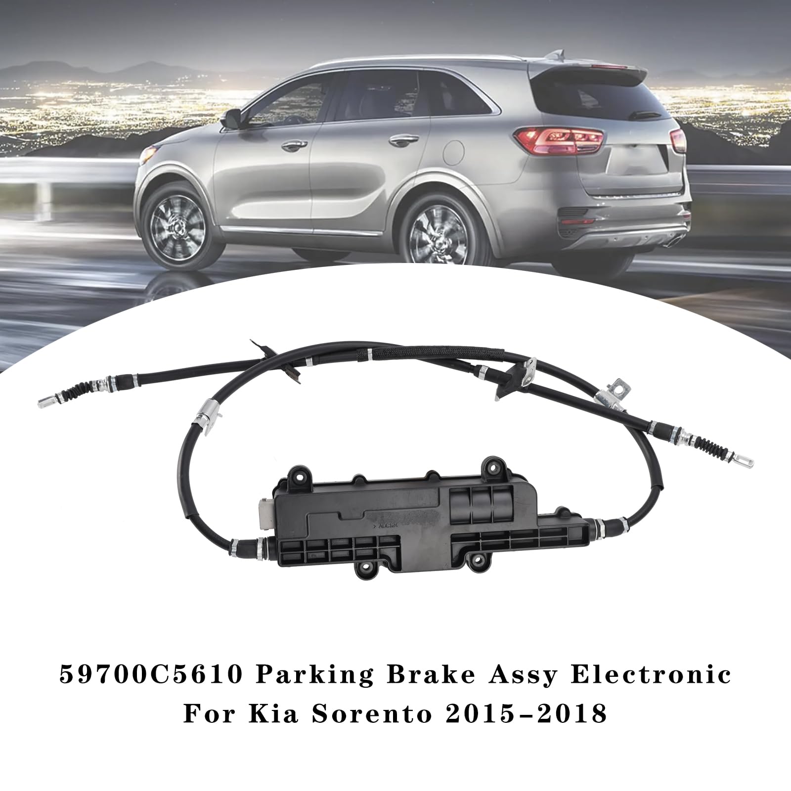 Topteng 59700C5610 Feststellbremse elektronisch passend für Kia Sorento 2015-2018 2WD