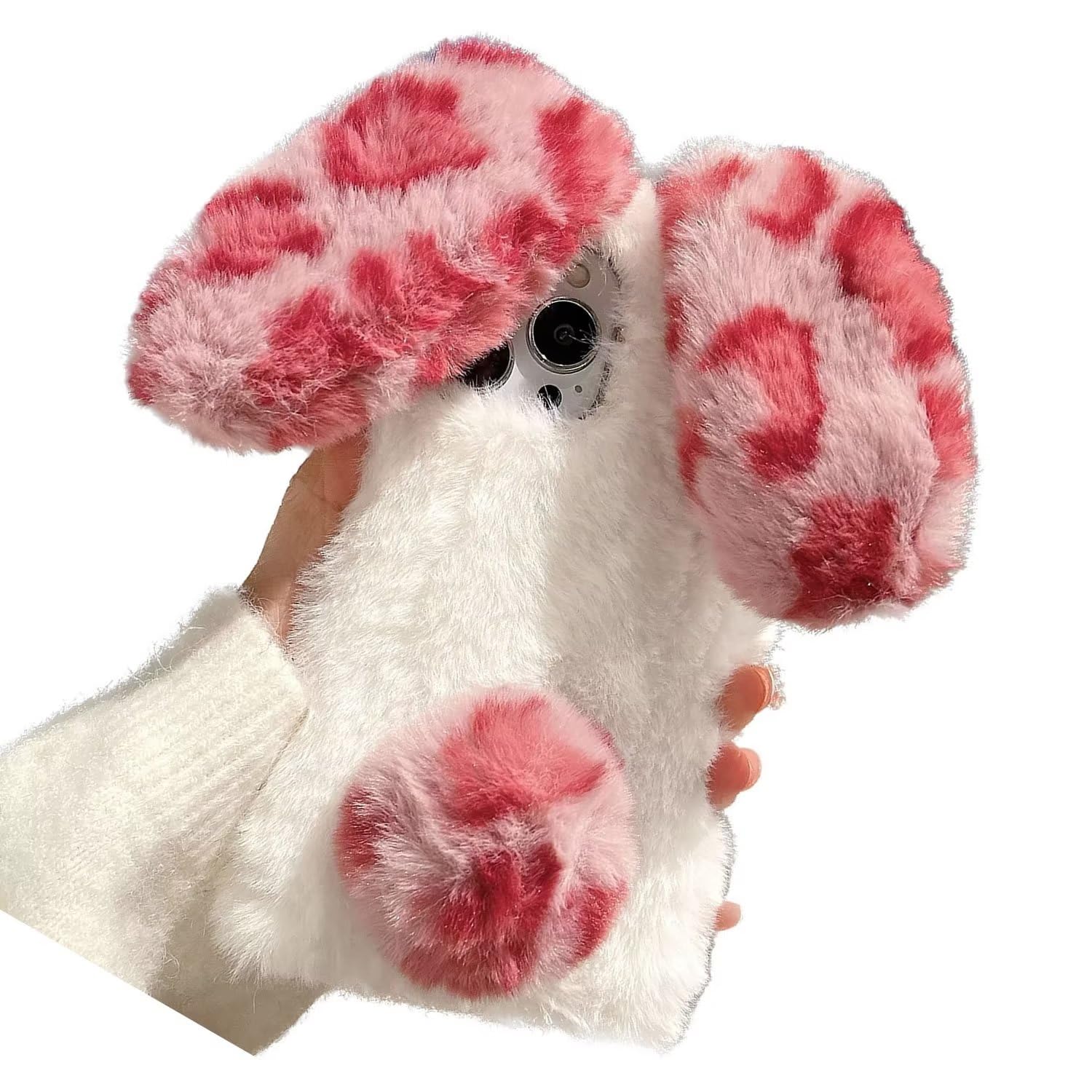 Custodia Morbida In Silicone Per Honor X8 4G – Stampa Leopardo Rosso/grigio/marrone, Resistente E Flessibile