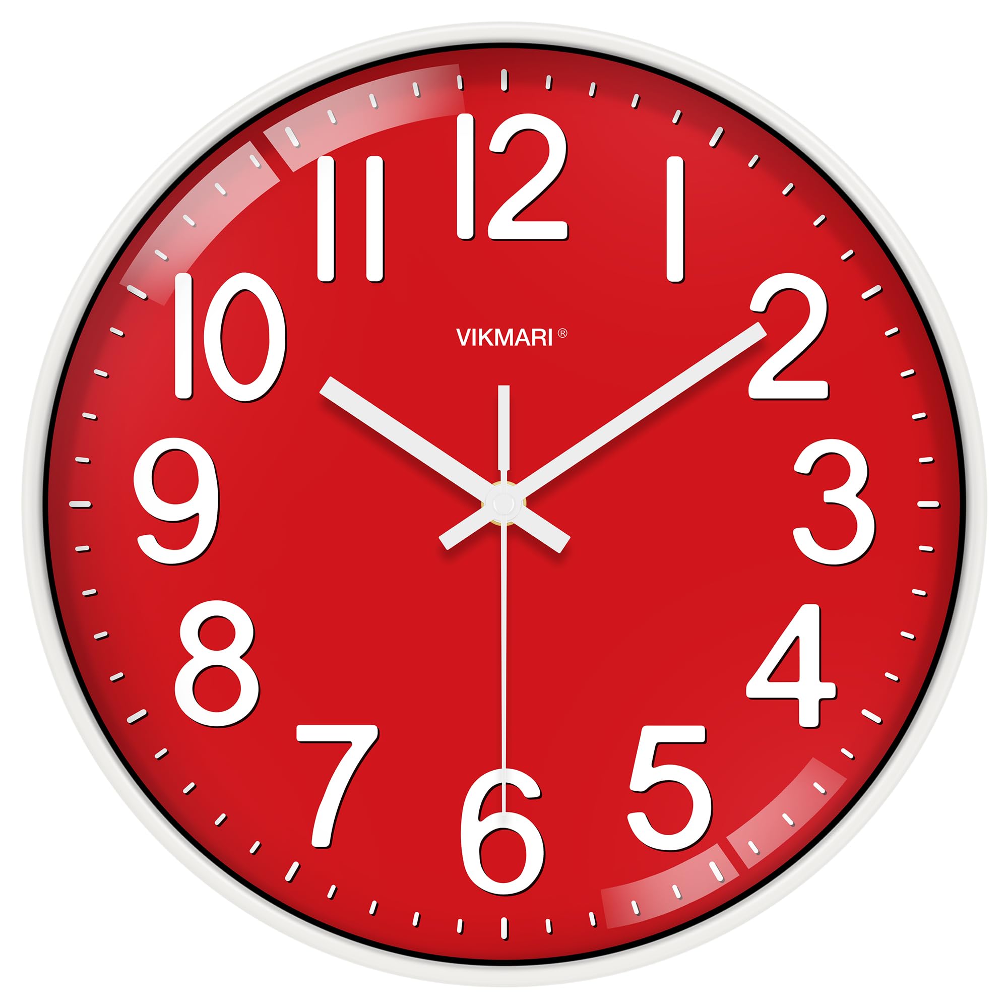 Orologio Acrilico Movimento Al Quarzo Moderno Orologio Da Parete Silenzioso, Rotondo Orologio Da Parete Moderno