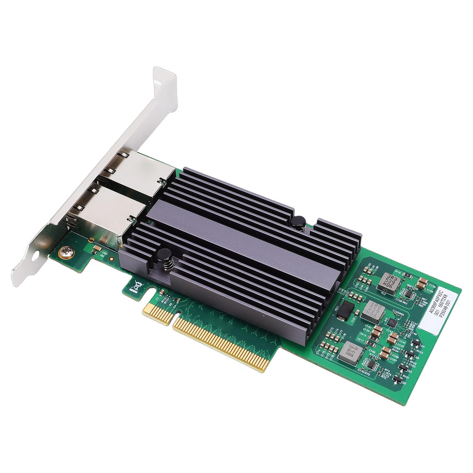 Generic Obsługa Dwóch Kart Sieciowych RJ45 10 Gb dla Systemu Server, Karta Sieciowa PCIE X8 z Zaawansowanym Zarządzaniem energią i technologią Wirtualizacji dla Profesjonalistów IT
