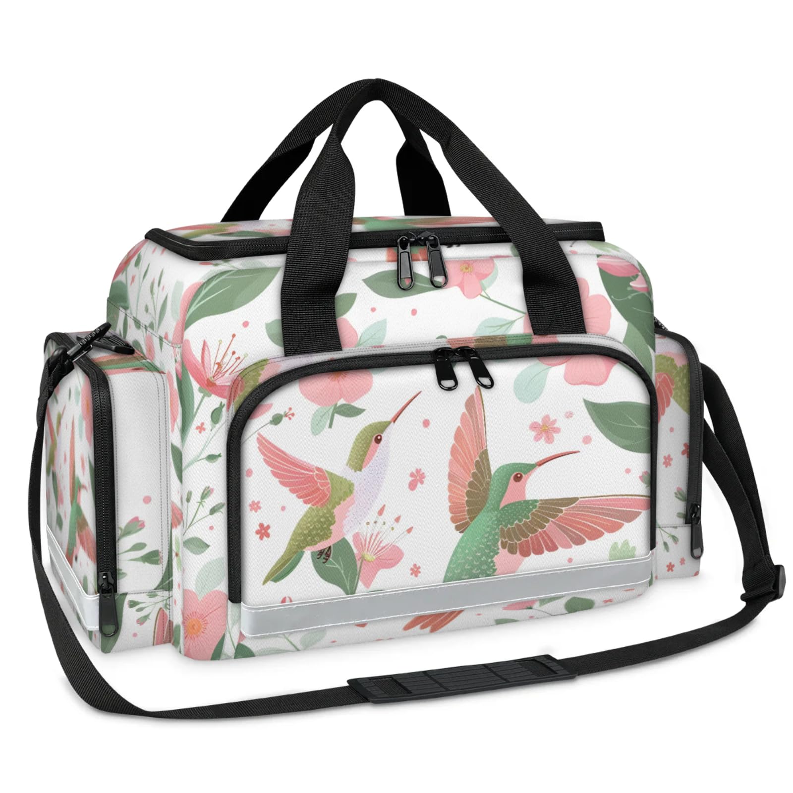 GzLeyigou First Aid Bags Empty, Silent Birds Emergency Bag First Aid Kit Multiple Compartment Kit Carrier On Call Trauma Bag For Paramedics Emergency Medical Supplies Kit