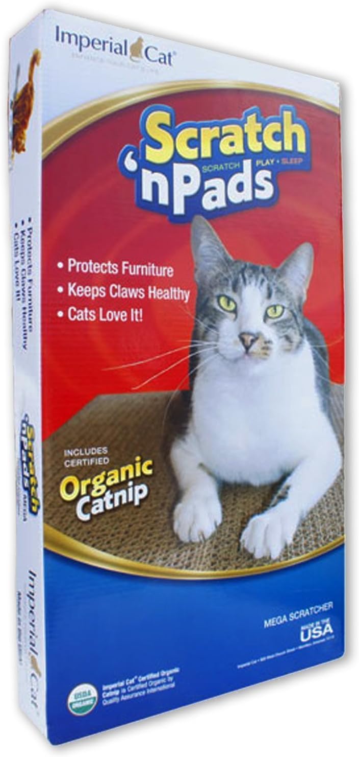 Earscrubbers KW35083 Deluxe Scratch'N Pad with Catnip