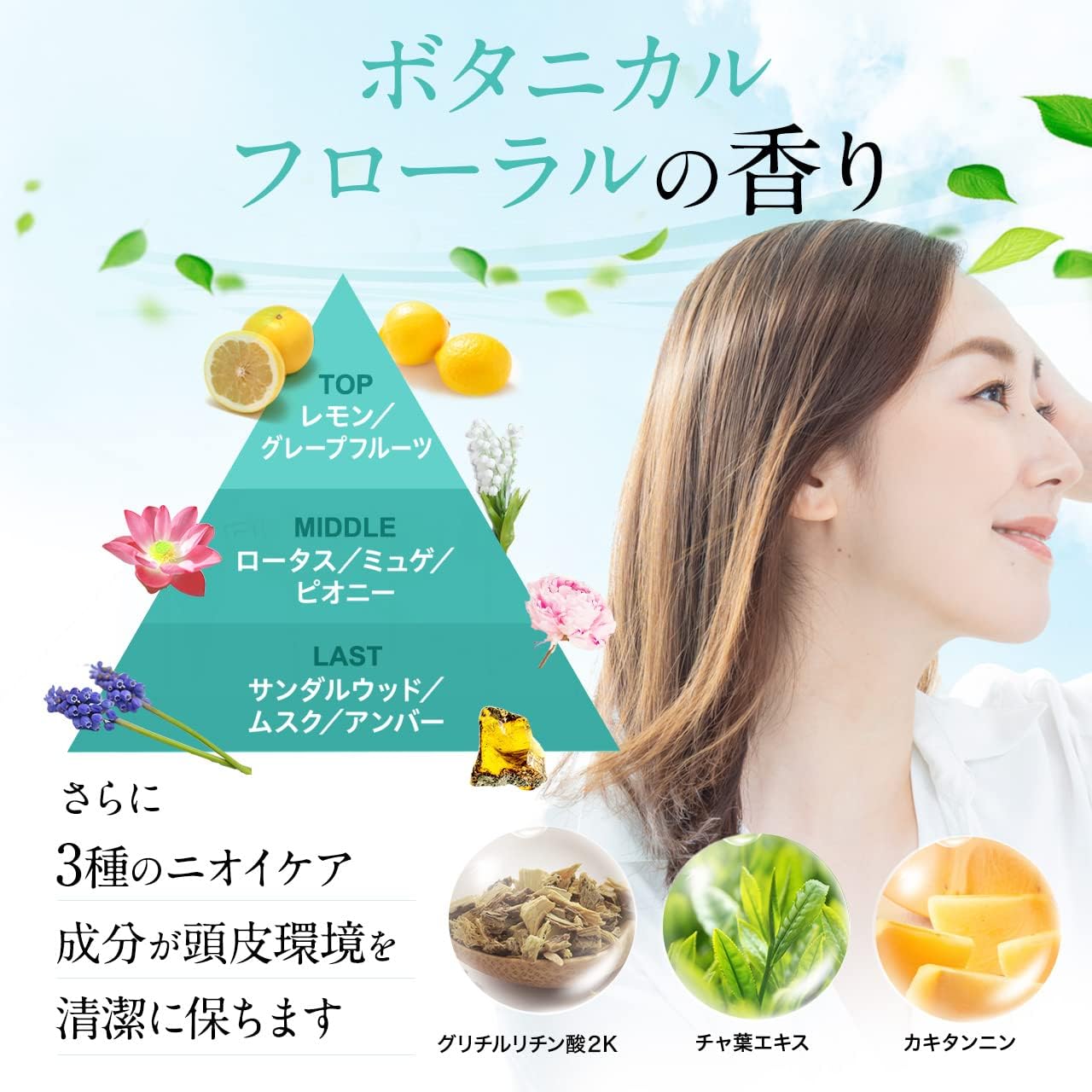 Amazon.co.jp: 【毛髪診断士推奨】ハディエント 炭酸シャンプー