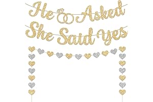 NO-DIY He Asked She Said Yes Banner