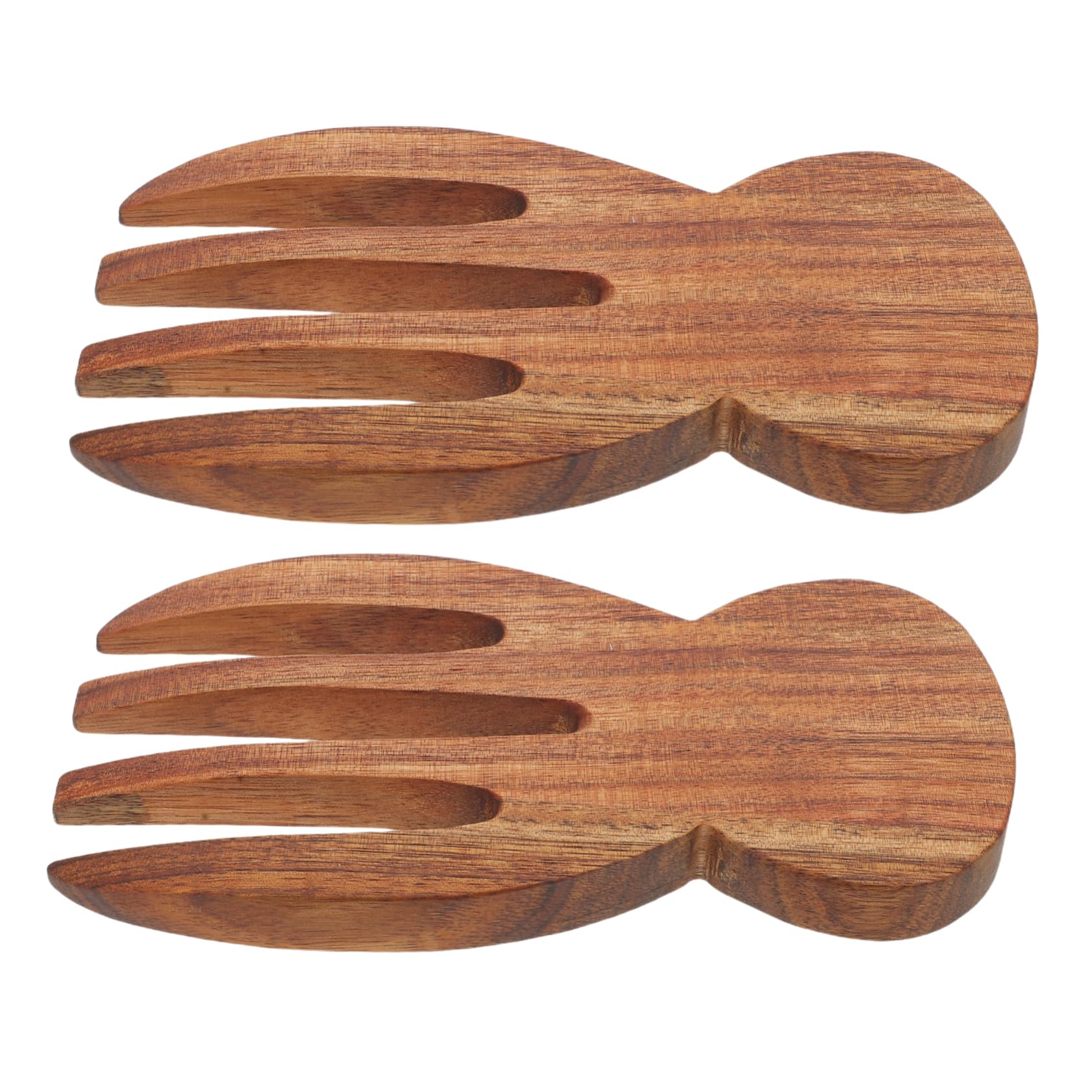 Utensilios de madera PRETYZOOM para servir pasta y ensalada sin deformación