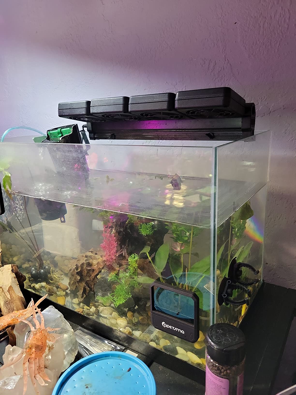 7/mo Finance Aquarium Chiller Fish Tank Cooling Fan System for Salt