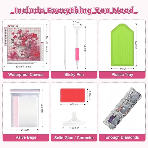 Miniatura 7 de EOBROMD Kits de pintura de diamantes de Navidad para adultos, kits de arte de diamantes 5D para niños principiantes, pintura por números con puntos