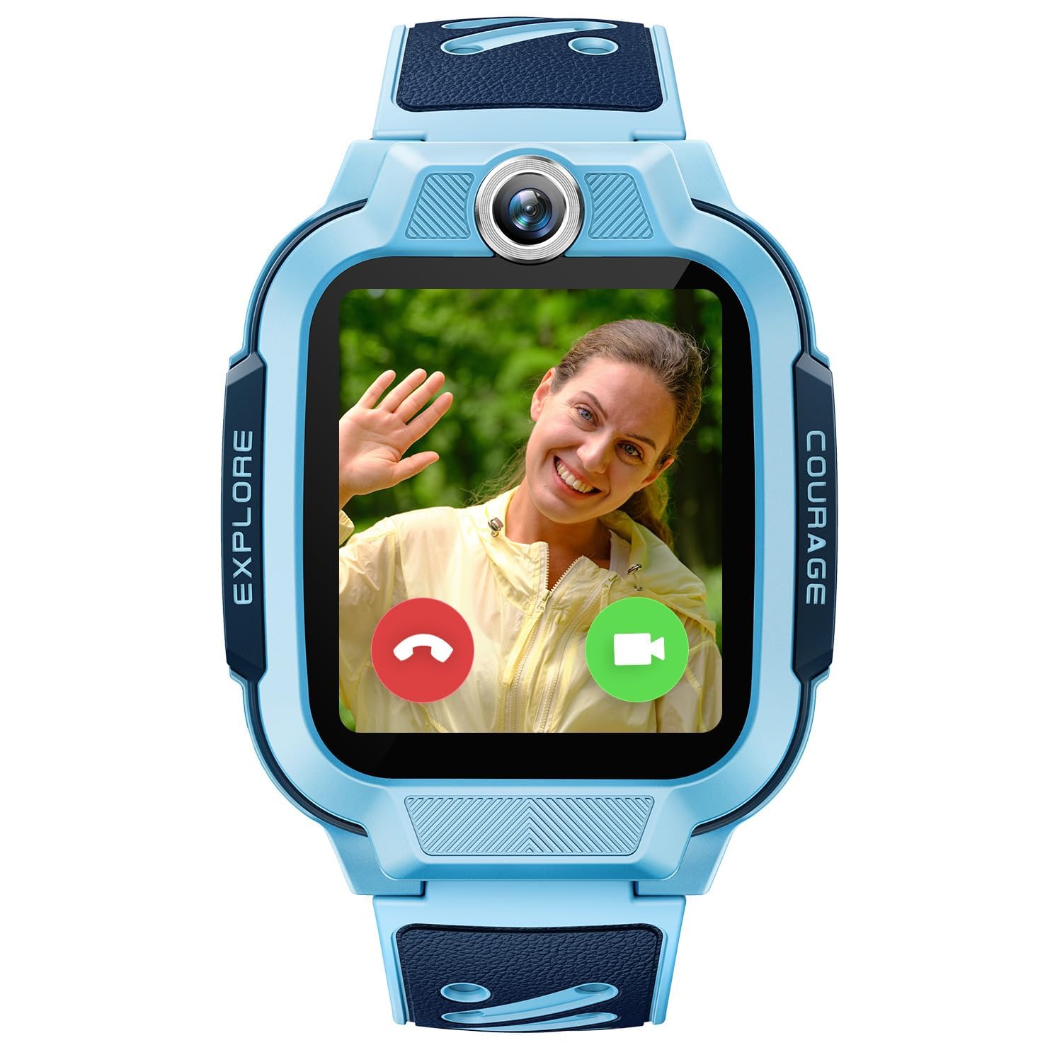 imoo Z3 Montre Connectée Enfant 4G avec Carte SIM : Traceur GPS Enfant Précis, Appels Vidéo HD, SOS, Étanche IP68 et Mode Classe - Smartwatch Enfant Fille Garçon