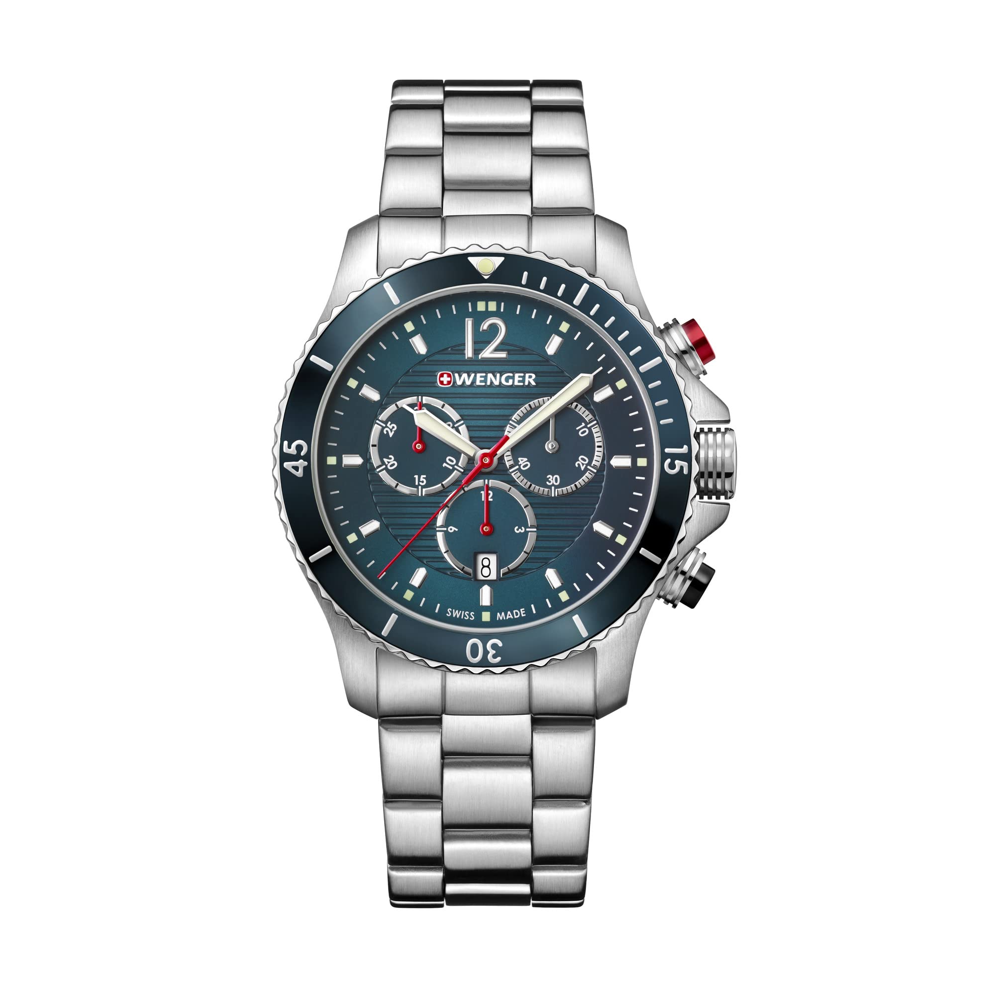 Amazon | WENGER(ウェンガー) 腕時計 SEAFORCE CHRONO (シーフォース 