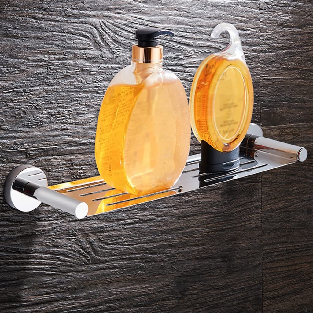 Shower Shelf Racks Stainless Steel Wall Mounted Chrome Bathroom Shelf Bathroom Hardware Accessories Shower Caddy