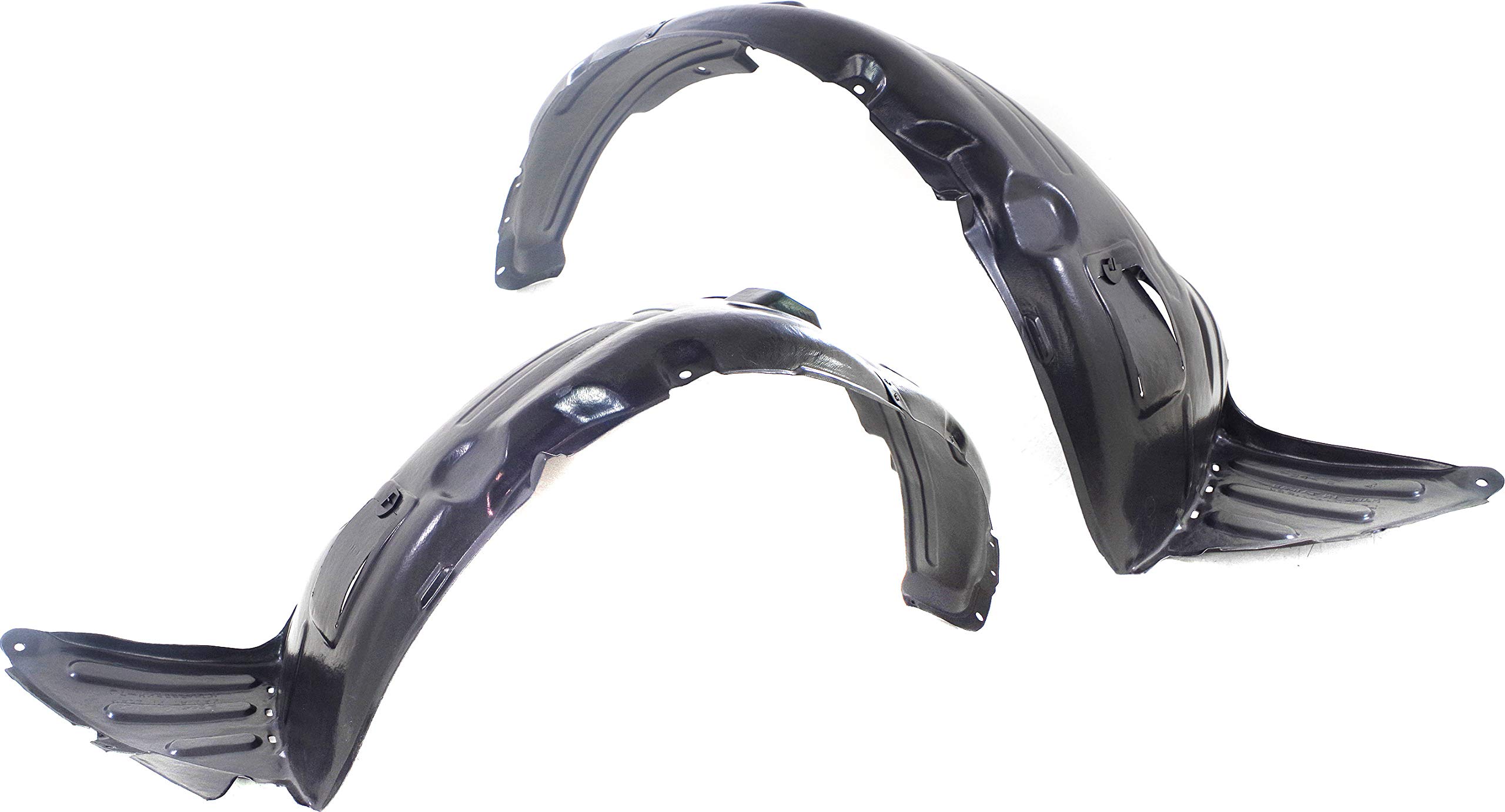 Evan-Fischer Front Fender Liner Compatible with 2013-2016 Hyundai Genesis Coupe Passenger and Driver